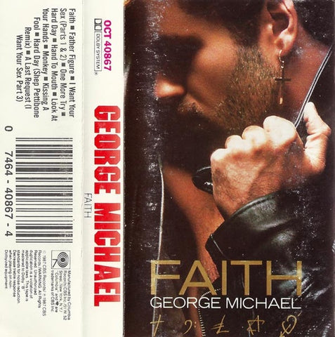 George Michael – Faith - Used Cassette 1987 Columbia Tape - Pop Rock / Synth-pop