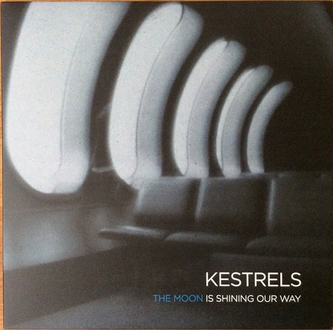 Kestrels – The Moon Is Shining Our Way - Mint- EP Record 2014 Sonic Unyon Noyes Blue & Black Vinyl, Numbered & Download - Shoegaze, Indie Rock