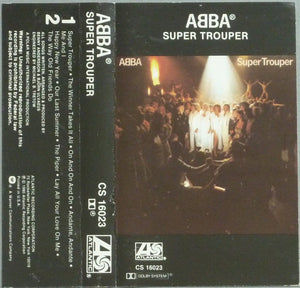 ABBA – Super Trouper - Used Cassette 1980 Atlantic Tape - Disco