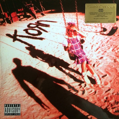 Korn – Korn - Mint- 2 LP Record 2014 Music On Vinyl 180 gram Red & Black Marbled Vinyl & Numbered - Rock / Nu Metal