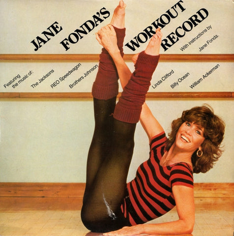 Various – Jane Fonda's Workout Record - Mint- 2 LP Record 1981Columbia USA Vinyl - Pop Rock / Disco / Health-Fitness