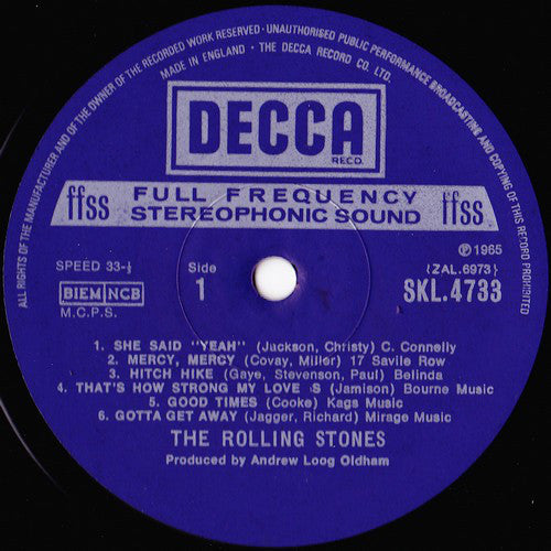 The Rolling Stones ‎– Out Of Our Heads (1965) - VG+ LP Record 1977 Decca UK Import Vinyl - Rock & Roll / Blues Rock - Shuga Records