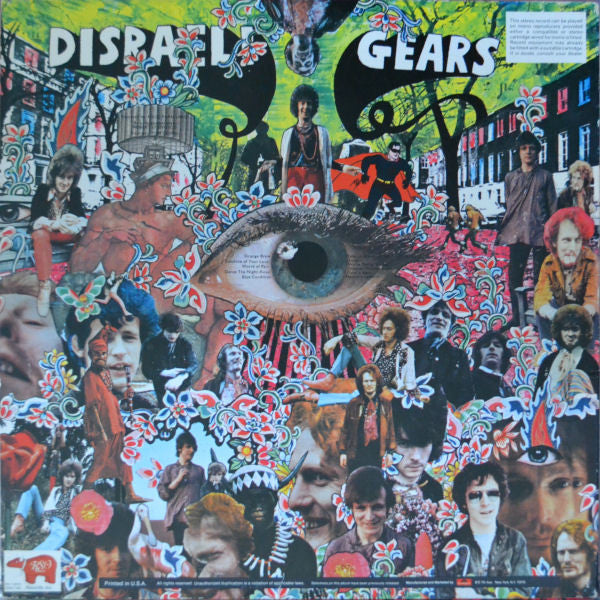 Cream - Disraeli Gears (1967)- VG LP Record 1978 ATCO USA Vinyl - Psychedelic Rock / Blues Rock