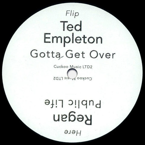 Ted Empleton / Regan – Gotta Get Over / Public Life - Mint- 12" Single Record 2014 Cuckoo Music USA Vinyl - House / Dub