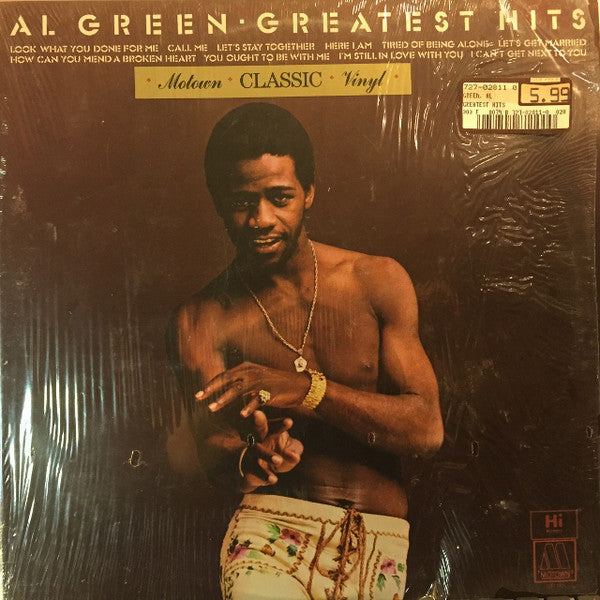 Al Green ‎– Greatest Hits - VG+ Lp Record 1975 Stereo USA Original Vinyl - Soul / Funk - Shuga Records