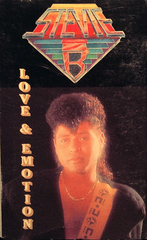 Stevie B – Love & Emotion - Used Cassette LMR 1990 USA - Electronic