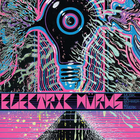 ELECTRIC WURMS - Musik Die Schwer Zu Twerk - New Vinyl Record - 2014 (Limited Edition Purple Vinyl w/Download) - (Side project from the FLAMING LIPS & Linear Downfall) - Psychedelic Rock/Noise