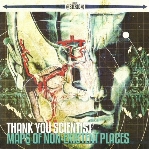 Thank You Scientist – Maps Of Non-Existent Places - Mint- 2 LP Record 2014 Evil Ink 180 gram Blue Vinyl - Prog Rock