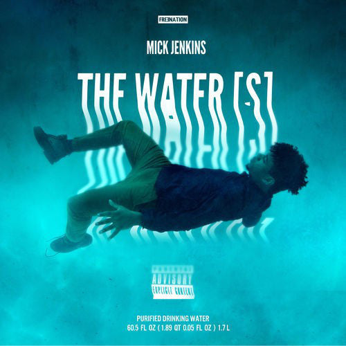Mick Jenkins - The Water[s] - Mint- 2 LP Record 2016 Free Nation Original Press Vinyl - Chicago Hip Hop - Shuga Records