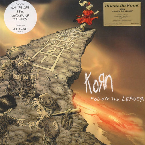 Korn – Follow The Leader (1998) - Mint- 2 LP Record 2014 Epic Immortal Music On Vinyl 180 gram Gold Vinyl & Numbered - Rock / Nu Metal / Funk Metal