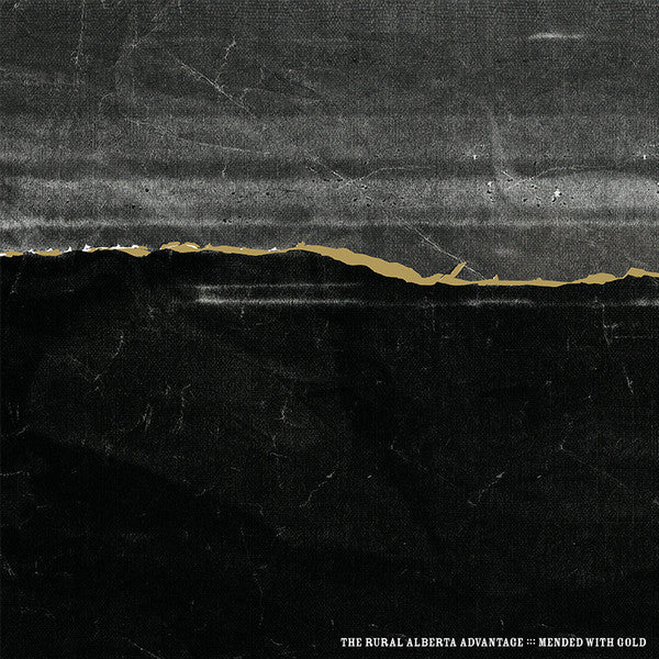 The Rural Alberta Advantage - Mended With Gold - New LP Record 2014 Saddle Creek Clear with Gold Splatter Vinyl & Download - Indie Rock / Folk Rock - Shuga Records