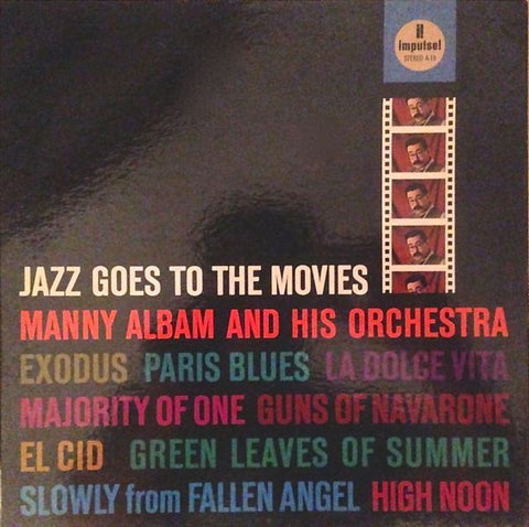 Manny Albam And His Orchestra – Jazz Goes To The Movies (1962) - VG+ LP Record 1972 Impulse! ABC USA Vinyl - Jazz