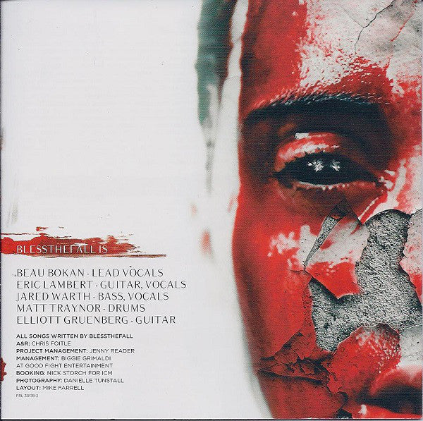 Blessthefall ‎– Hollow Bodies - New LP Record 2013 Fearless USA White and Grey Splatter - Hardcore / Emo - Shuga Records