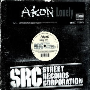 Akon ‎– Lonely - Mint- 12" Single Record 2005 Original USA - Hip Hop / R&B