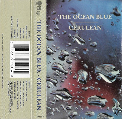 The Ocean Blue – Cerulean - VG+ Cassette Album 1991 Sire Reprise USA Tape - Alternative Rock