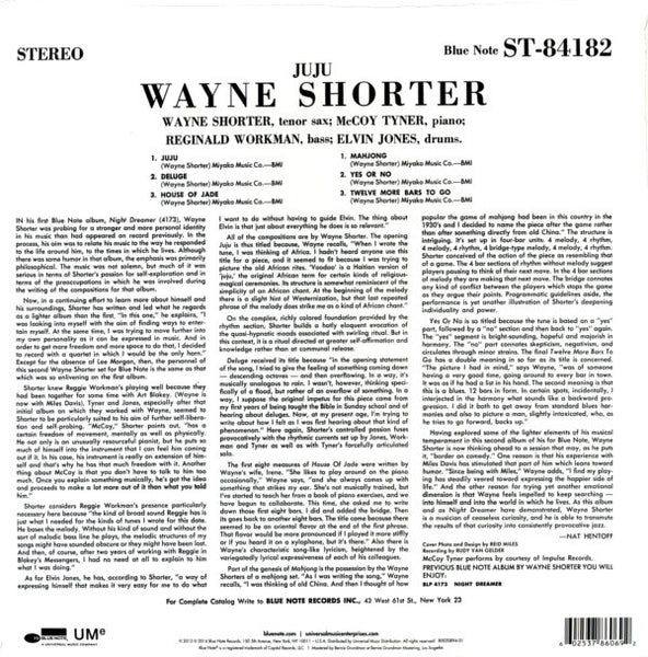 Wayne Shorter ‎– Juju (1964) - New LP Record 2014 Blue Note USA Vinyl - Jazz / Post Bop