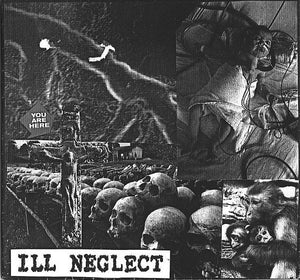 Brutal Truth – Ill Neglect - VG+ 7" EP Record 1992 Earache Vinyl - Grindcore