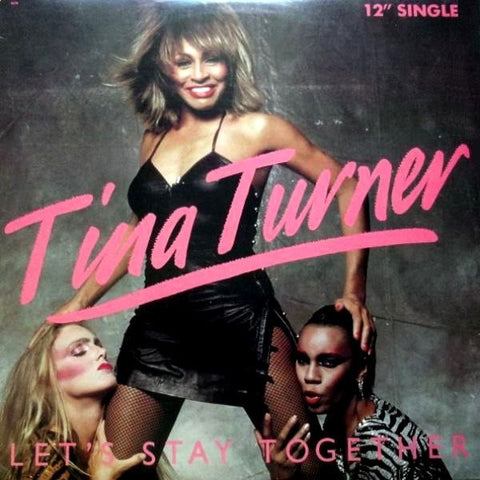Tina Turner – Let's Stay Together / I Wrote A Letter - VG+ 12" Single Record 1983 Capitol USA Vinyl - Soul / Synth-pop