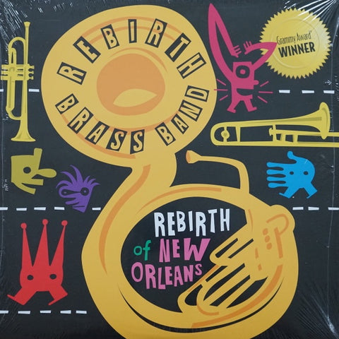Rebirth Brass Band – Rebirth Of New Orleans - Mint- LP Record 2014 Basin Street USA Vinyl - Jazz / Jazz-Funk