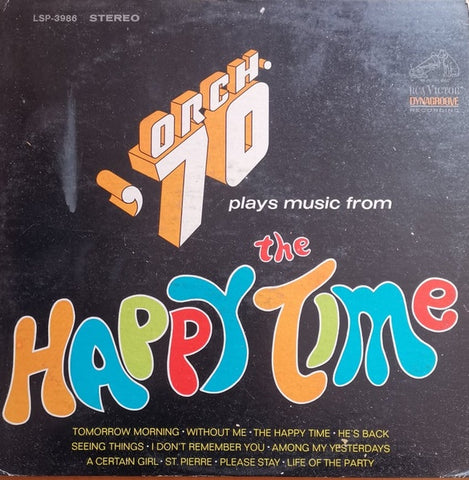 Orch. '70 – Music From "The Happy Time" - New LP Record 1968 RCA USA Vinyl - Jazz / Easy Listening
