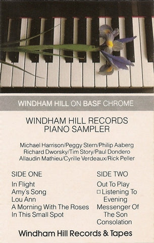 Various ‎– Windham Hill Records Piano Sampler - Used Cassette 1985 Windham Hill Tape - Electronic / Classical