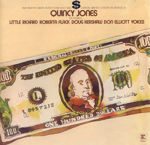 Quincy Jones – $ (Music From The Original Motion Picture 1972) - VG+ LP Record 2002 Reprise Warner Europe Vinyl - Soundtrack