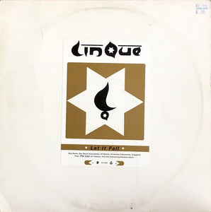 Lin Que – Let It Fall - Mint- 12" Single Promo Record 1995 EastWest Vinyl - Hip Hop