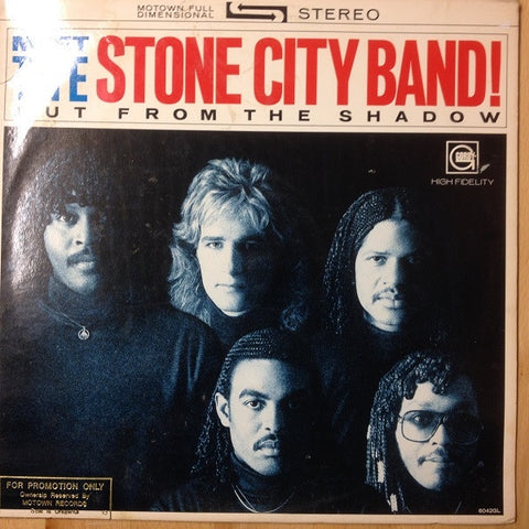 Stone City Band – Meet The Stone City Band! - Out From The Shadow - Mint- LP Record 1983 Gordy USA Promo Vinyl - Funk / Disco