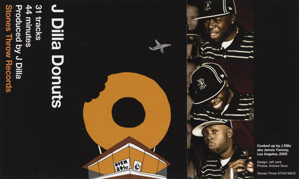 J Dilla ‎– Donuts (2006) - New Cassette Tape 2014  Stones Throw USA - Hip Hop / Instrumental - Shuga Records