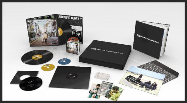 Oasis ‎– (What's The Story) Morning Glory? (1995) - New 2 LP Record Box Set 2014 Big Brother Europe Import Vinyl, 3 CDs/7" Single/12" Single/Cassette//56 Page Book/Rolling Papers/Postcards/Art Print) - Alternative Rock / Brit Pop