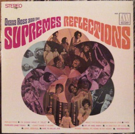 Diana Ross And The Supremes ‎– Reflections - VG+ Lp Record 1968 USA Original Vinyl  - Soul