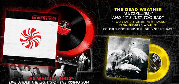 The White Stripes ‎– Live Under The Lights Of The Rising Sun - Mint- 2 Lp Record 2014 Third Man USA Vault Package 21 Vinyl & 7" - Blues Rock - Shuga Records
