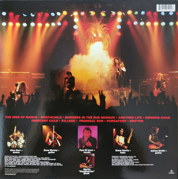 Iron Maiden ‎– Killers (1981) - New LP Record 2014 Parlophone Europe Import 180 gram Vinyl - Heavy Metal