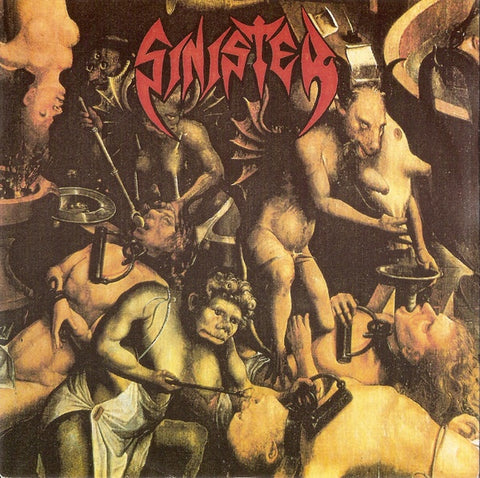 Sinister – Putrefying Remains - Mint- 7" EP Record 1990 Witchhunt Switzerland Vinyl & Insert - Death Metal