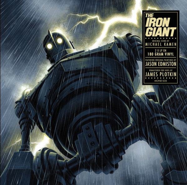 Michael Kamen - The Iron Giant - New 2 LP Record 2014 Mondo USA 180 gram Black Vinyl - Soundtrack