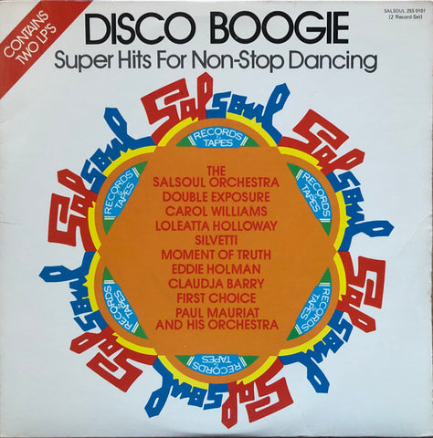 Various – Disco Boogie - VG+ 2 LP Record 1977 Salsoul USA Vinyl - Disco / Funk / Soul