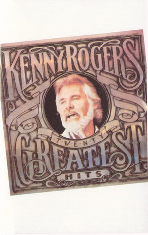 Kenny Rogers – Twenty Greatest Hits - Used Cassette Liberty 1983 US - Folk / Country