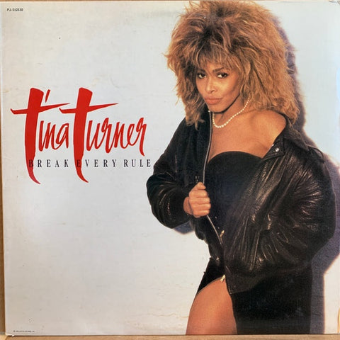 Tina Turner – Break Every Rule - Mint- LP Record 1986 Capitol Columbia House USA Club Edition Vinyl - Pop Rock / Synth-pop