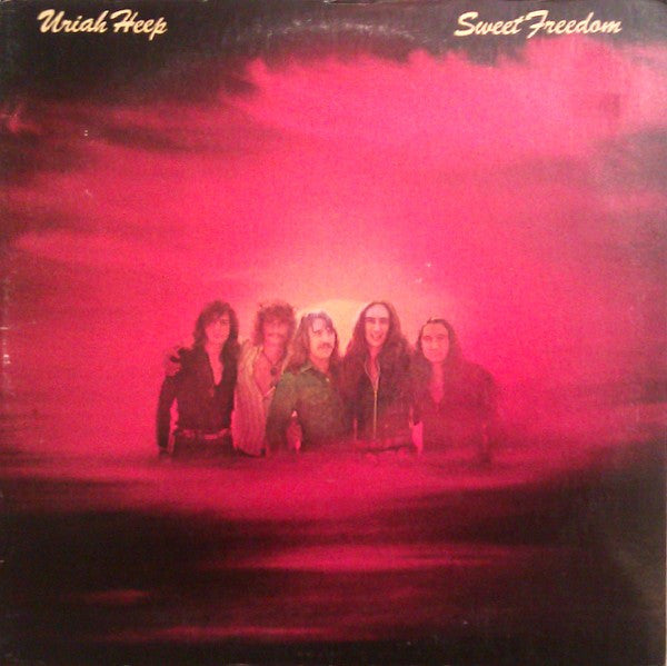 Uriah Heep ‎– Sweet Freedom - VG+ LP Record 1973 Warner Bros Bronze USA Vinyl - Hard Rock / Prog Rock - Shuga Records