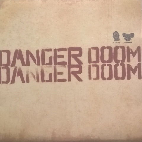 Danger Doom (Danger Mouse & MF Doom) – Sofa King / Mince Meat - Mint- EP Record 2005 Epitaph USA Vinyl - Hip Hop
