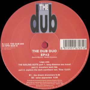 The Dub Duo – EP #2 - VG 12" Single Record 1998 The Dub Italy Vinyl - House / Dub