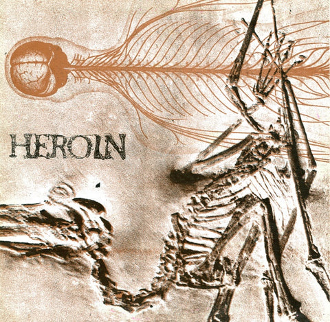 Heroin – Heroin - VG+ LP Record 1993 Gravity Vermiform USA Vinyl & Insert - Rock / Emo /