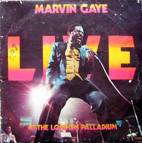 Marvin Gaye – Live At The London Palladium - VG+ 2 LP Record 1977 Tamla USA Vinyl - Soul / Funk / R&B