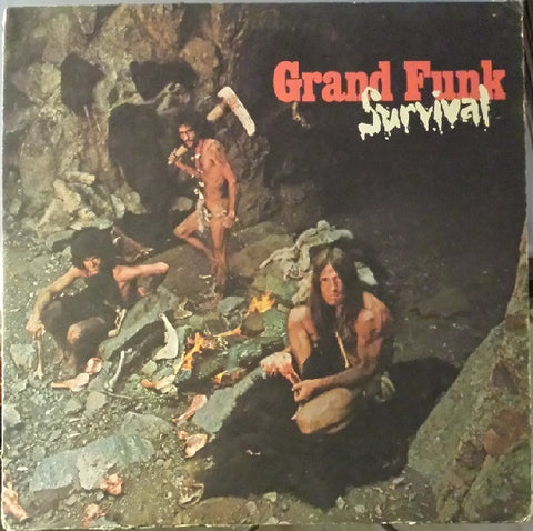 Grand Funk Railroad ‎– Survival - VG+ LP Record 1971 Capitol USA Vinyl & Green Label - Classic Rock / Hard Rock