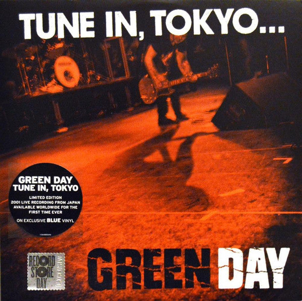Green Day ‎– Tune In, Tokyo - New Vinyl Record Black Friday Record Store Day 2014 USA (Limited Edition BLUE Vinyl 5000 Made) USA - Punk/Alt Rock