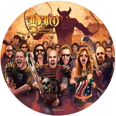 Dio & Friends ‎– Stand Up And Shout For Cancer - New Vinyl Record (2014 Black Friday Record Store Day Exclusive Picture Disc) - Rock/Metal (FU: Black Sabbath)