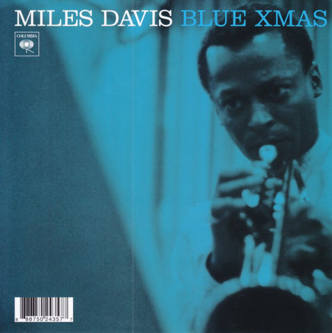 Miles Davis - Blue Xmas - New Vinyl Record 2014 RSD Exclusive 7" Single on Blue Vinyl! - Jazz