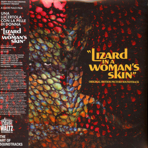 Soundtrack / Ennio Morricone - Lizard in a Woman's Skin - New Vinyl Record 2014 Death Waltz UK 2-LP Reissue / Remaster