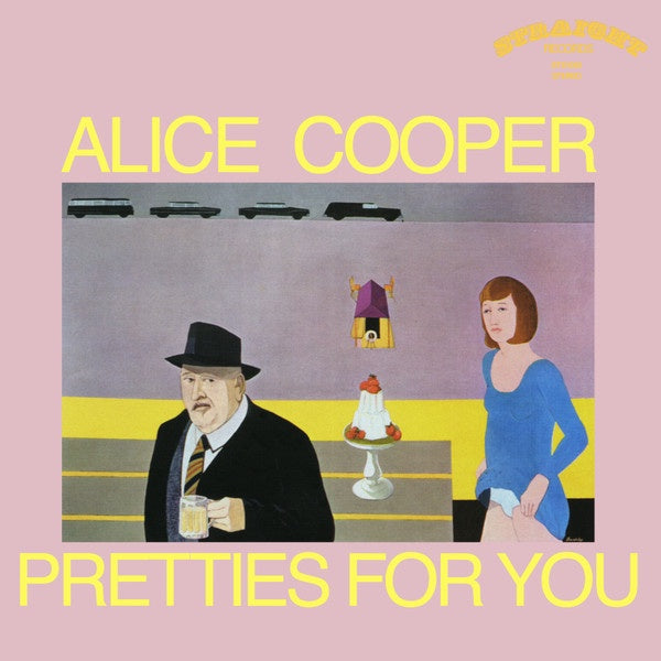 Alice Cooper – Pretties For You - VG+ LP Record 1969 Straight USA Original Orange Label Vinyl & Uncensored - Psychedelic Rock / Hard Rock - Shuga Records