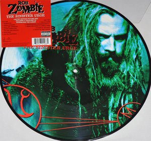Rob Zombie - The Sinister Urge - New Lp Record 2014 Geffen USA Picture Disc Vinyl - Heavy Metal / Industrial
